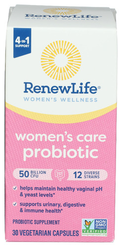 Renew Life Womn Probiotc 50B Vaginal 30 Vc