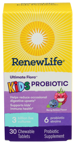 Renew Life Kid Probiotic Chewable 30 Ea