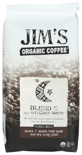 Jims Organic Coffee Coffee Blend X Witch Brew Org 11 Oz