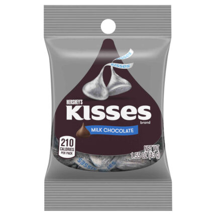 Hershey'S, Milk Chocolate Kisses, Case Of 24, 1.55 Oz