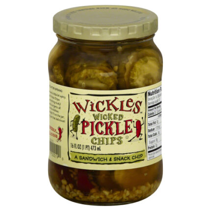 Wickles Picle Chip Wicked 16 Oz
