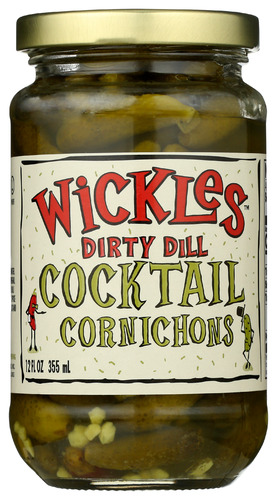 Wickles Cornichon Dirty Dill 12 Fo