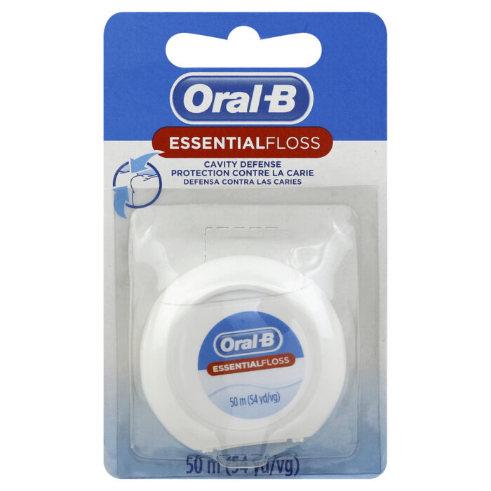 Oral B, Essential Dental Floss, Case Of 6, 55 Yd - Image 1