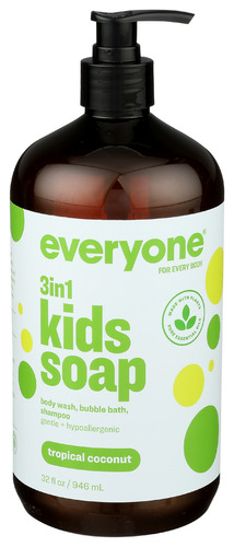 Everyone Soap Kids Trpcl Ccnut Twis 32 Oz