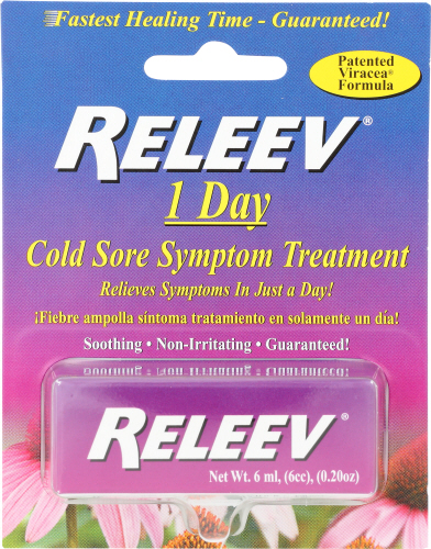 Releev Cold Sore 1Day Trtment 6 Ml