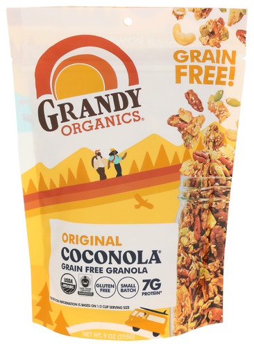 Grandy Oats Coconola Original Org 9 Oz