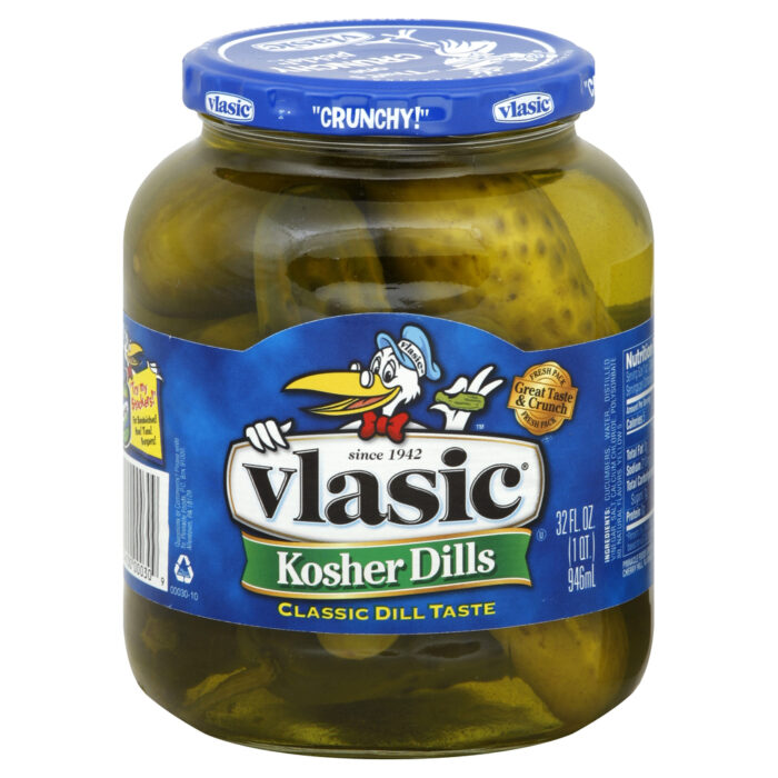Vlasic, Kosher Dills, Case Of 6, 32 Fl Oz - Image 1