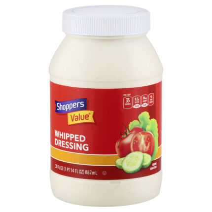 Shoppers Value, Whipped Dressing, Case Of 12, 30 Fl Oz
