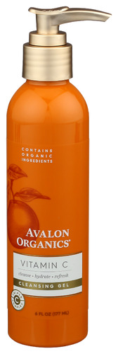 Avalon Organics Cleanser Gel Vitamin C 6 Oz