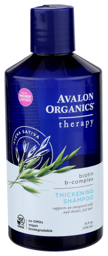 Avalon Organics Shampoo Biotin B Thickening 14 Oz