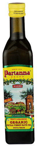 Partanna Oil Olive Ex Virgin Org 500 Ml