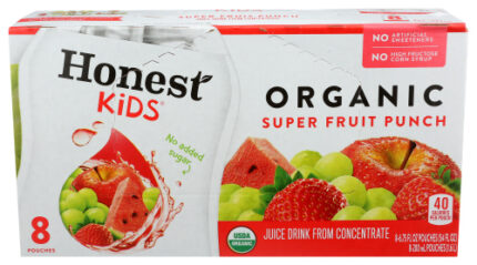 Honest Kids Juice Spr Frt Punch 8Pk 54 Fo