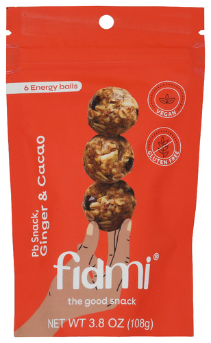 Fidmi Snack Ginger Cacao Pb 3.80 Oz