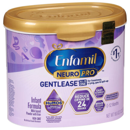 Enfamil, Neuropro Gentlease Infant Milk Powder, Case Of 4, 20 Oz
