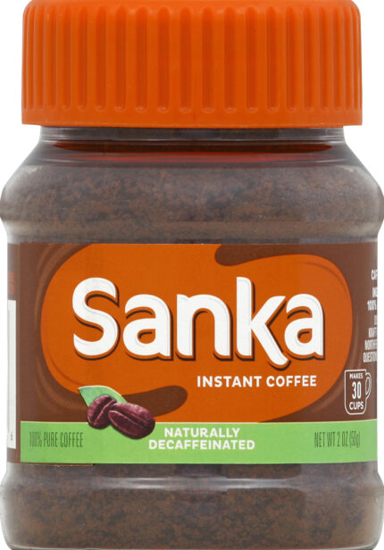 Sanka, Naturally Decaffeinated Instant Coffee, Case Of 12, 2 Oz