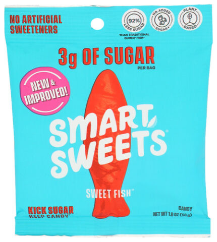 Smartsweets Candy Sweet Fish 1.80 Oz