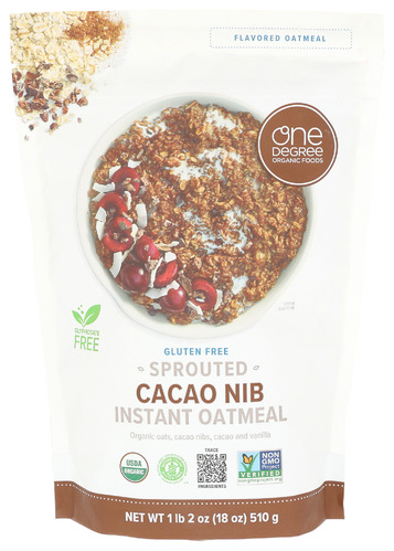 One Degree Org Oats Sprtd Cacao Nib 18 Oz
