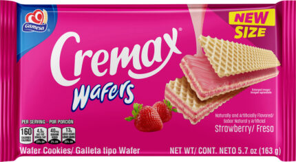 Gamesa Usa, Cremax Wafer Cookies Strawberry, Case Of 19, 5.7 Oz
