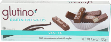 Glutino Cookie Wafer Vnla Wf 4.60 Oz
