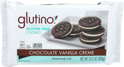 Glutino Cookie Sndwch Choc Vnla Crm 10.60 Oz