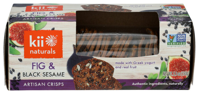 Kii Naturals Crisp Fig & Black Sesame 5.30 Oz - Image 1