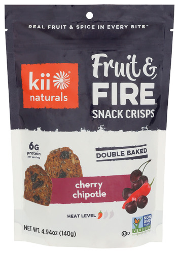 Kii Naturals Snack Crisp Chry Chpotle 4.94 Oz