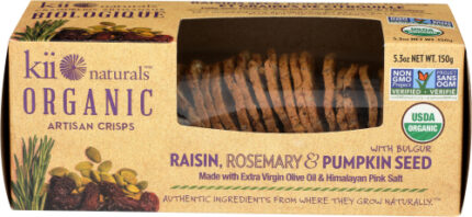 Kii Naturals Crisps Rasin Rsmry Pumpkn 5.30 Oz