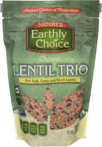 Natures Earthly Choice Bean Lentil Trio 12 Oz