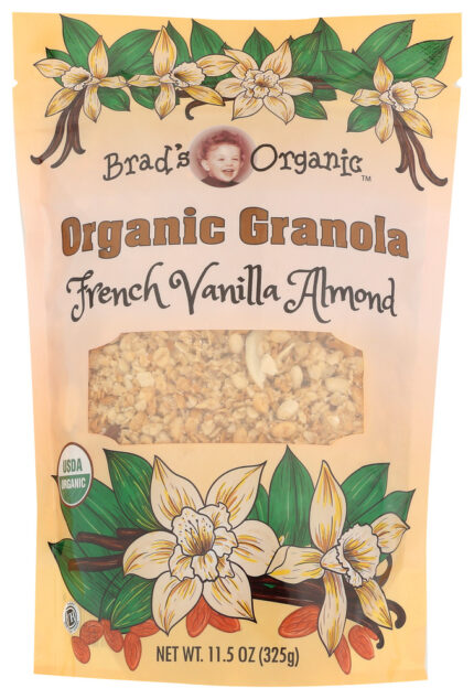 Brads Organic Granola Fr Van Alm Org 11.50 Oz
