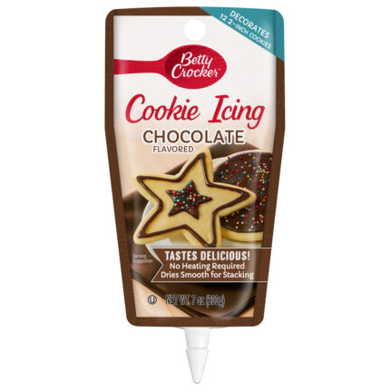 Betty Crocker, Chocolate Flavored Cookie Icing, Case Of 6, 7 Oz