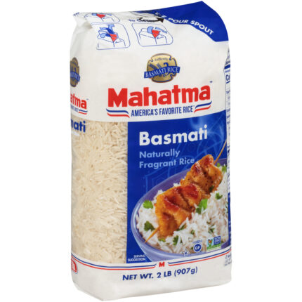 Mahatma, Basmati Naturally Fragrant Rice Bag, Case Of 12, 32 Oz