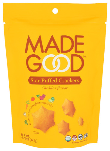 Madegood Cracker Cheddar Org 4.26 Oz