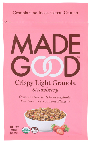 Madegood Granola Strwbry Light 10 Oz