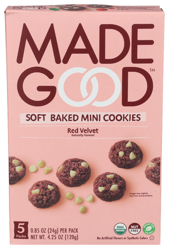 Madegood Cookie Mini Red Velvet 4.25 Oz