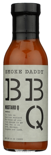 Smoke Daddy Sauce Bbq Mustard Q 14 Oz