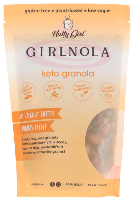 Nutty Girl Granola Keta Pb Pumpkin 10 Oz