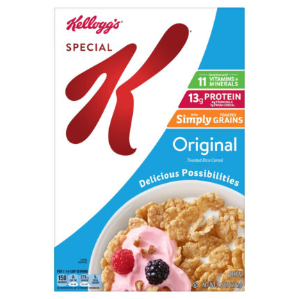 Kellogg'S, Original Special K Rice Cereal, Case Of 16, 9.6 Oz