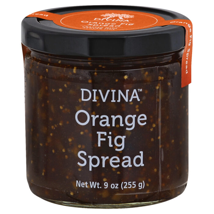 Divina Spread,Orange Fig 9 Oz - Image 1