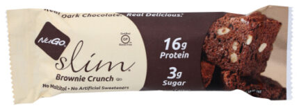 Nugo Protein Bars And Sna Bar Slim Brownie Crunch 1.59 Oz