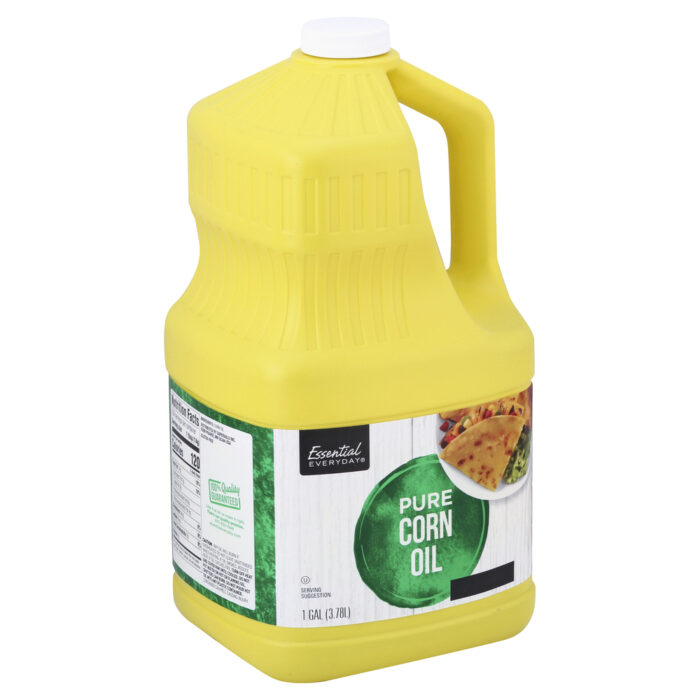 Essential Everyday, Pure Corn Oil, Case Of 4, 128 Fl Oz - Image 1