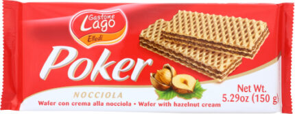 Gastone Lago Cookie Hzlnt Cream Wafer 5.29 Oz