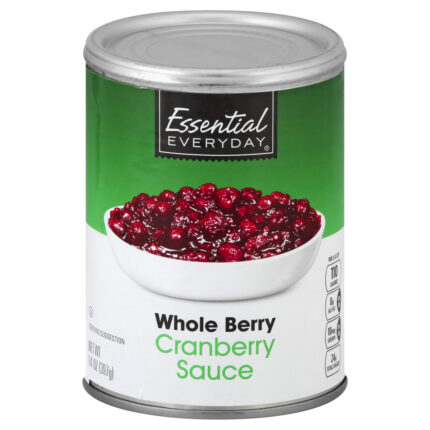 Essential Everyday, Whole Berry Cranbery Sauce, Case Of 24, 14 Oz