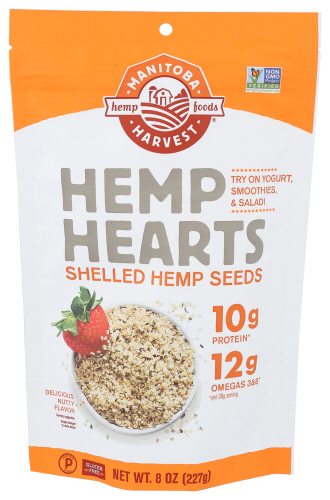 Manitoba Harvest Hemp Seed Shelled 8 Oz