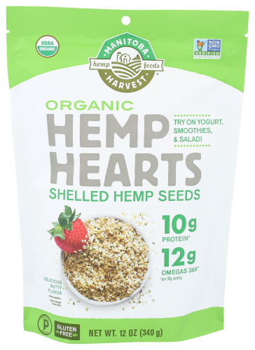 Manitoba Harvest Hemp Heart Shelled 12 Oz