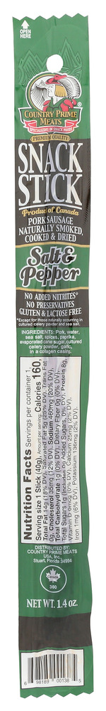 Country Prime M Snack Stck Slt Ppr Gf 1.40 Oz