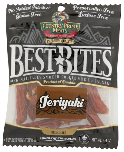 Country Prime M Meat Stick Teriyaki 4.40 Oz