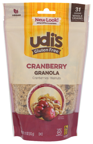 Udis Granola Crnbry Bag 11 Oz