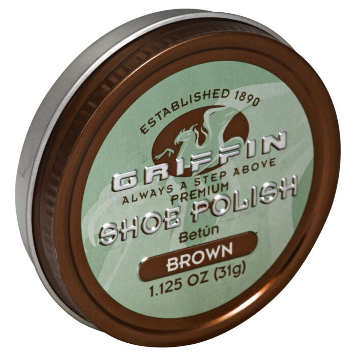 Griffin, Brown Shoe Polish, Case Of 6, 1 Ct - Image 1