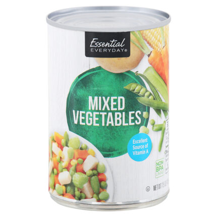 Essential Everyday, Mixed Vegetables, Case Of 24, 15 Oz