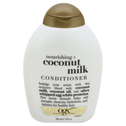Ogx, Nourishing Coconut Milk Conditioner, Case Of 4, 13 Fl Oz